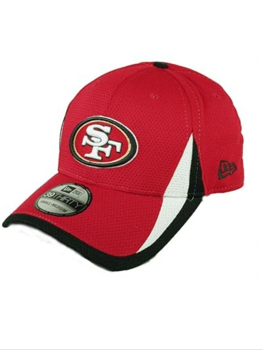 New Era 39Thirty San Francisco 49ers Football Fitted Red Hat Cap Size L/XL